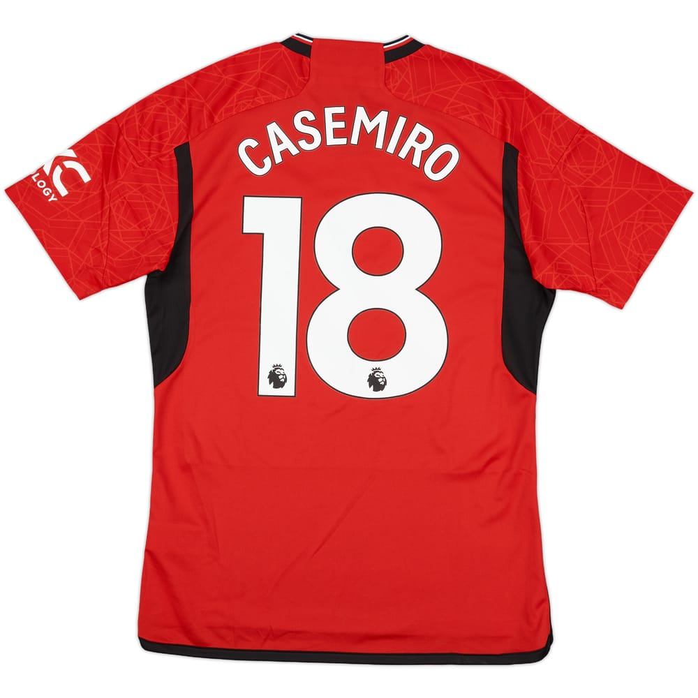 2023-24 Manchester United Home Shirt Casemiro #18 (M)
