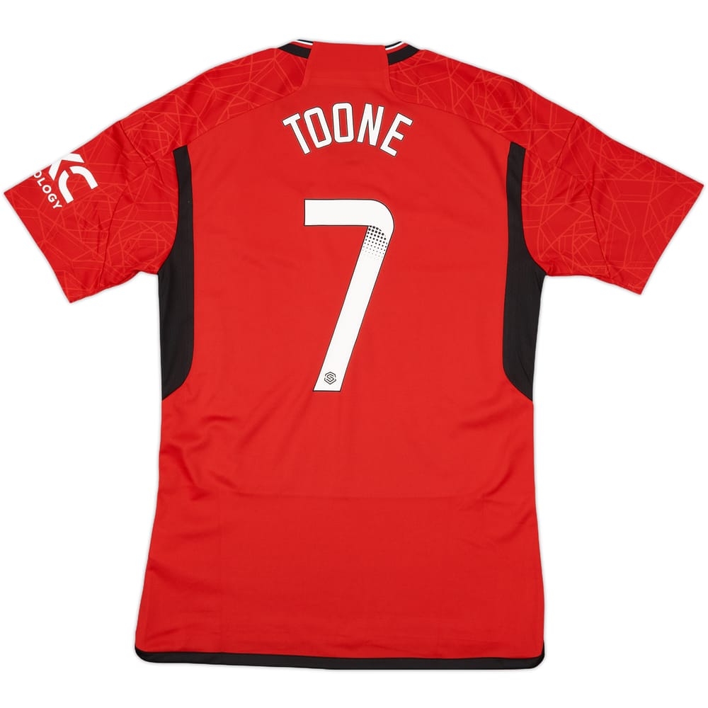 2023-24 Manchester United Home Shirt Toone #7 (S)