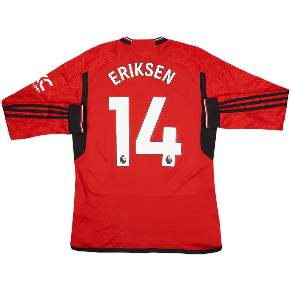 2023-24 Manchester United Home L/S Shirt Eriksen #14 (M)