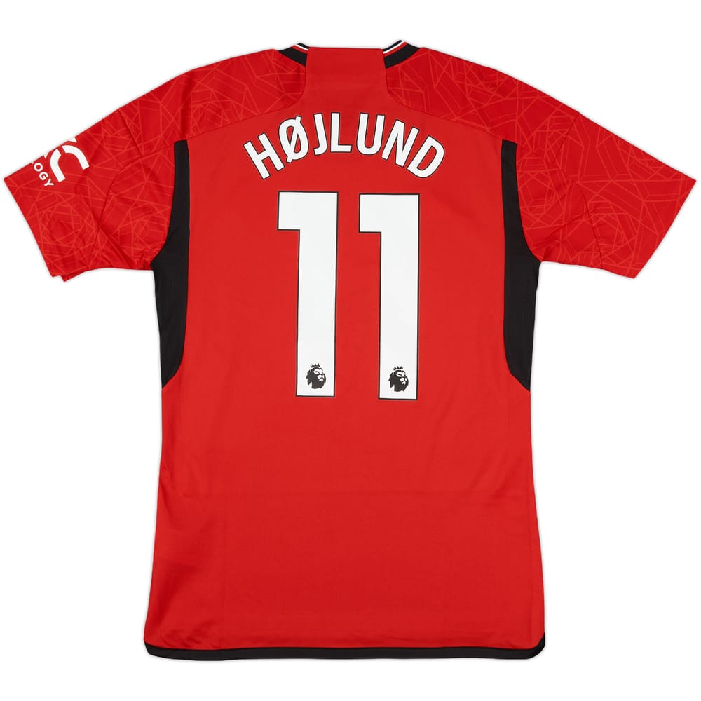 2023-24 Manchester United Home Shirt Højlund #11 (S)