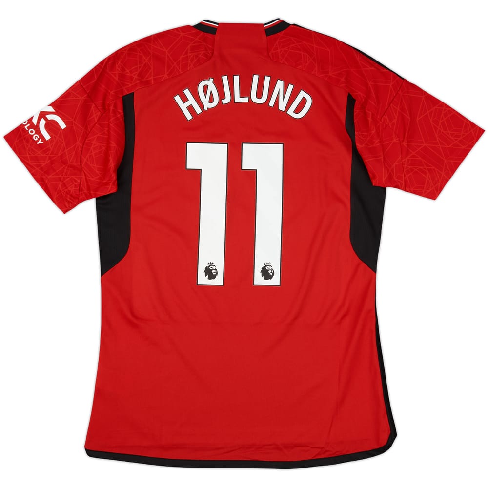2023-24 Manchester United Home Shirt Højlund #11 (M)