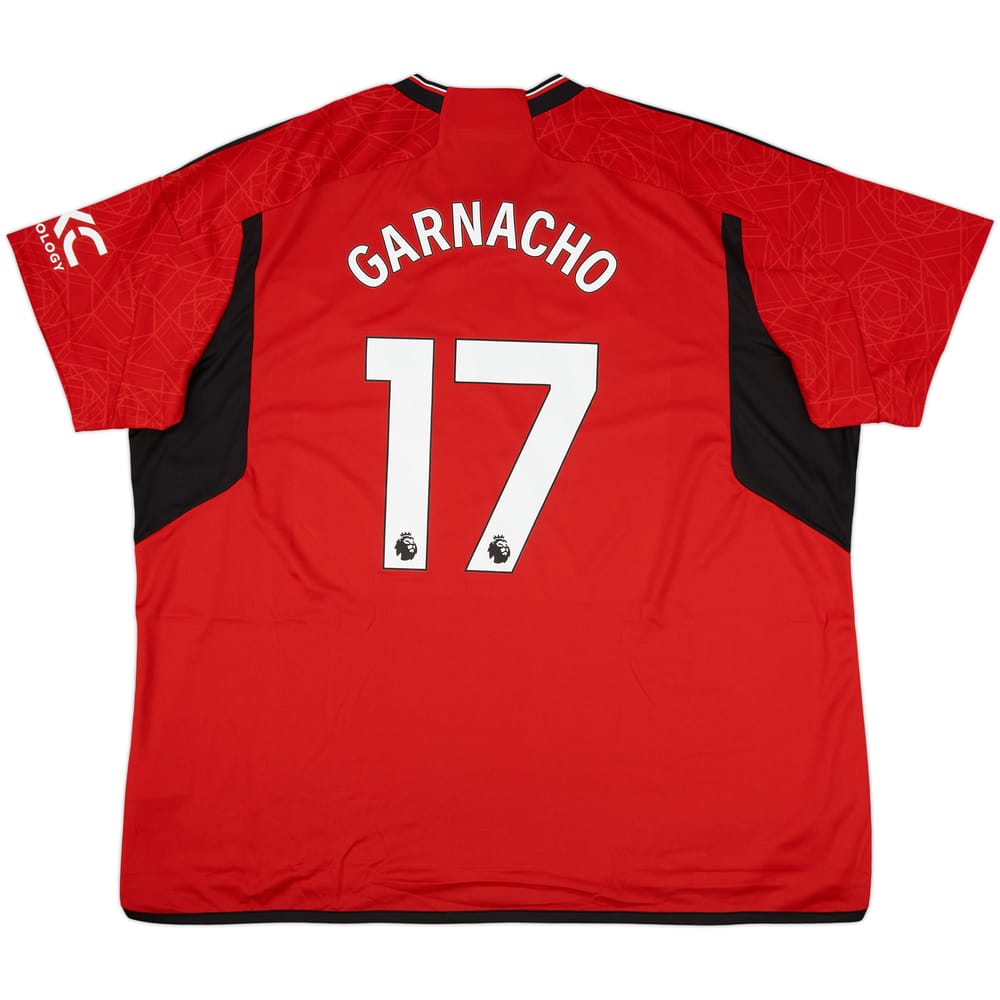2023-24 Manchester United Home Shirt Garnacho #17 (4XL)