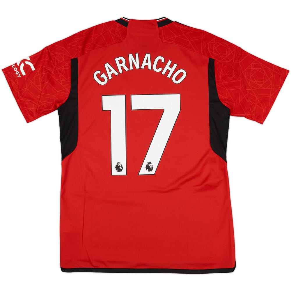 2023-24 Manchester United Home Shirt Garnacho #17 (L)