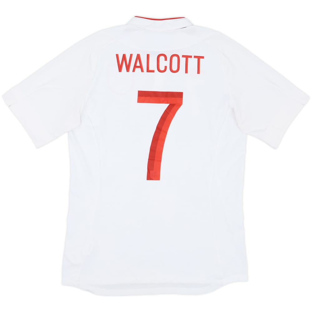 2012-13 England Home Shirt Walcott #7 - 8/10 - (M)