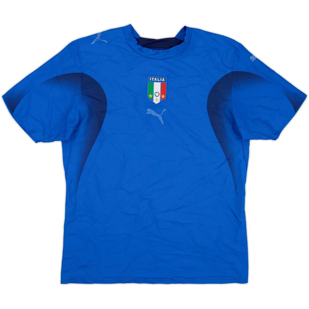2006 Italy Home Shirt - 4/10 - (L)