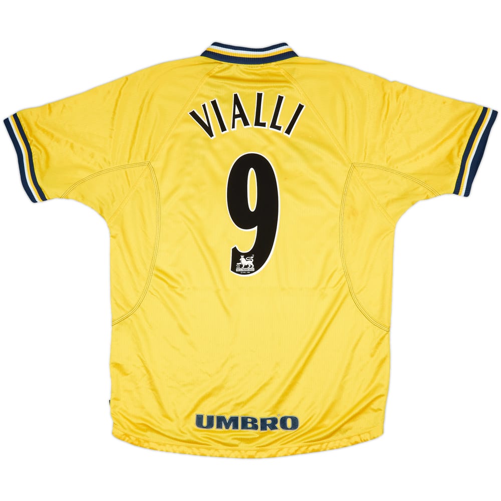 1998-00 Chelsea Third Shirt Vialli #9 - 6/10 - (XL)