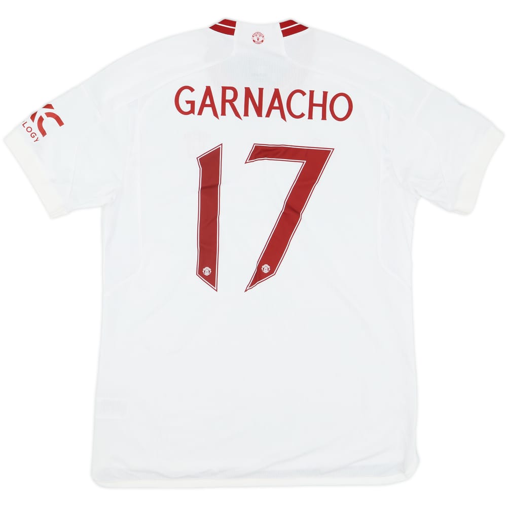2023-24 Manchester United Third Shirt Garnacho #17 (L)