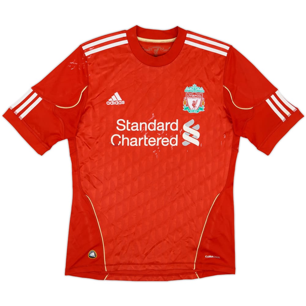 2010-12 Liverpool Home Shirt - 4/10 - (S)