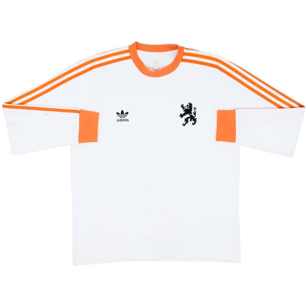2004 Netherlands adidas Heritage Away L/S Shirt - 7/10 - (L)