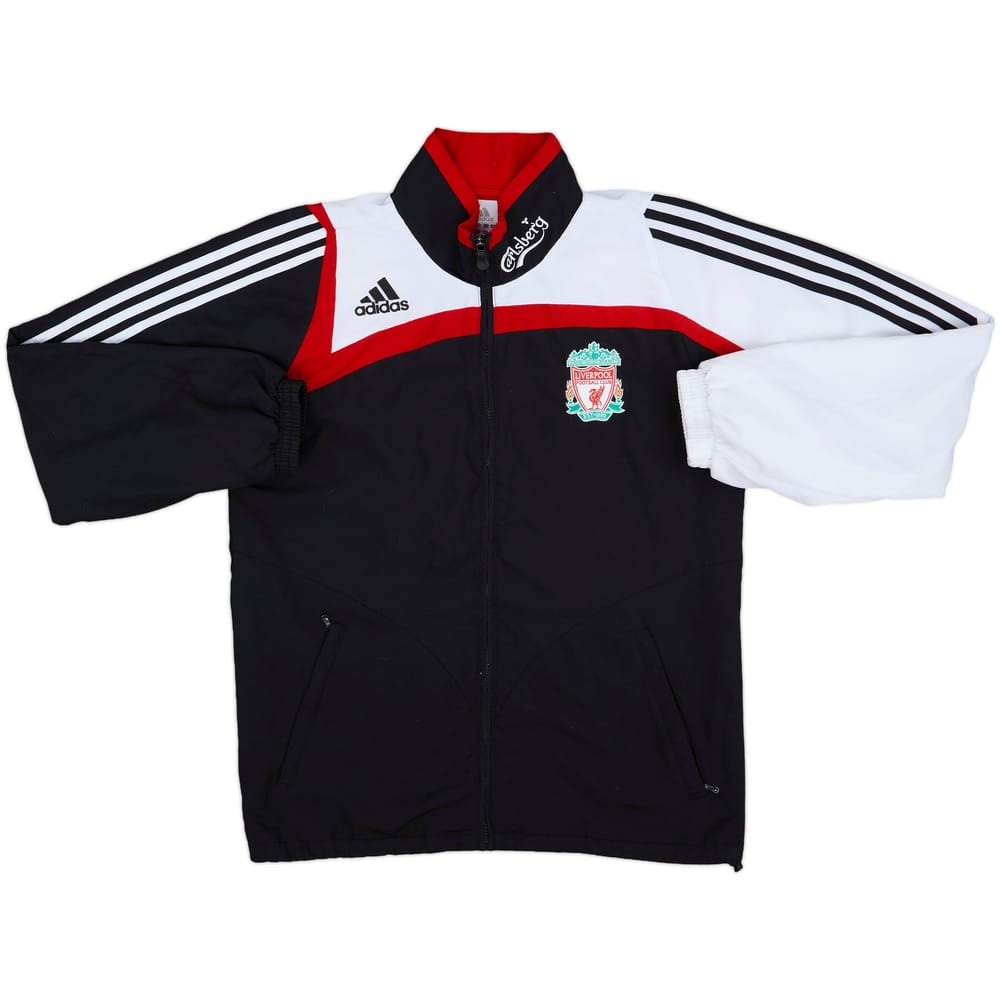 2007-08 Liverpool adidas Track Jacket - 8/10 - (M)