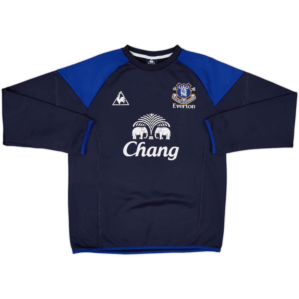 2009-10 Everton Le Coq Sportif Sweat Top - 8/10 - (M)