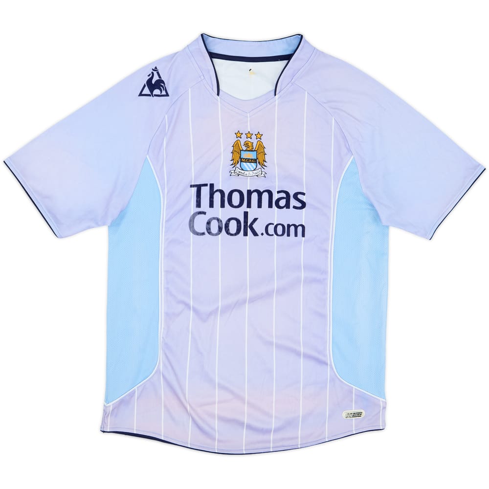 2007-08 Manchester City Home Shirt - 4/10 - (M)