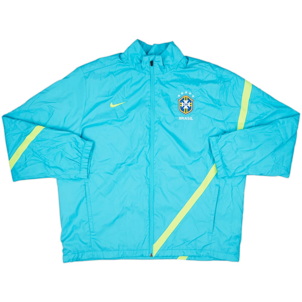 2012-13 Brazil Nike Track Jacket - 8/10 - (XXL)