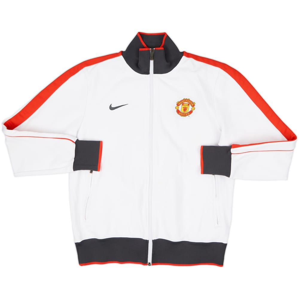 2010-11 Manchester United Nike N98 Track Jacket - 8/10 - (M)
