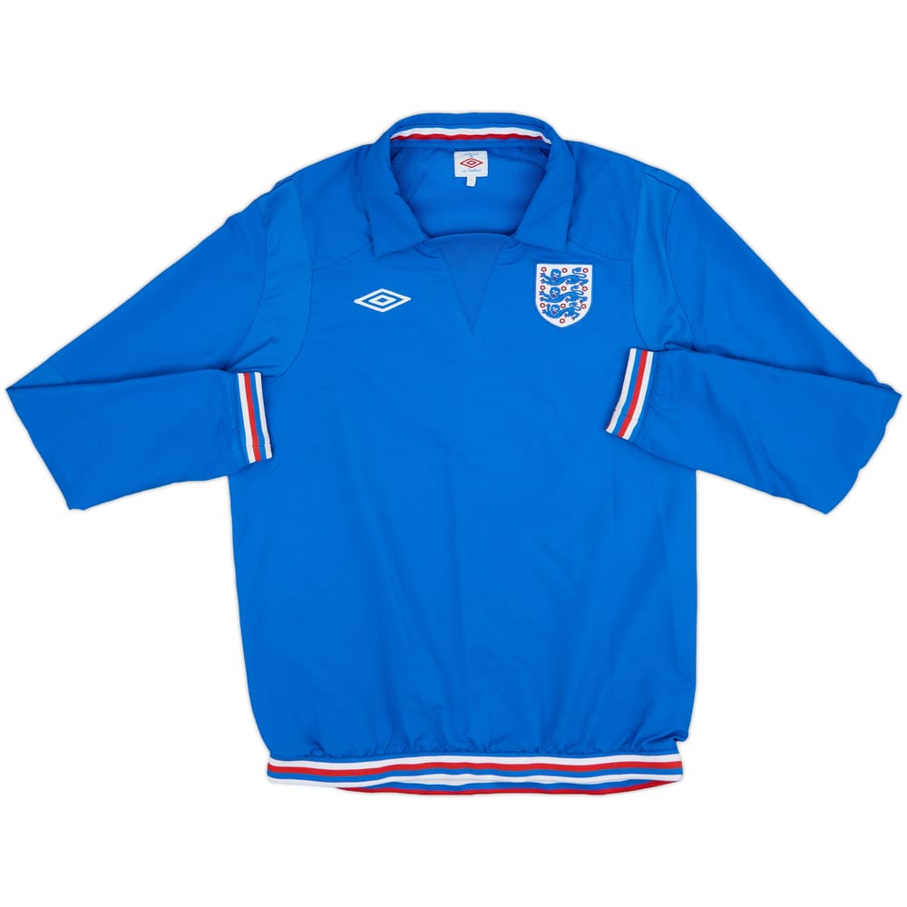 2010-11 England Umbro Drill Top - 9/10 - (L)