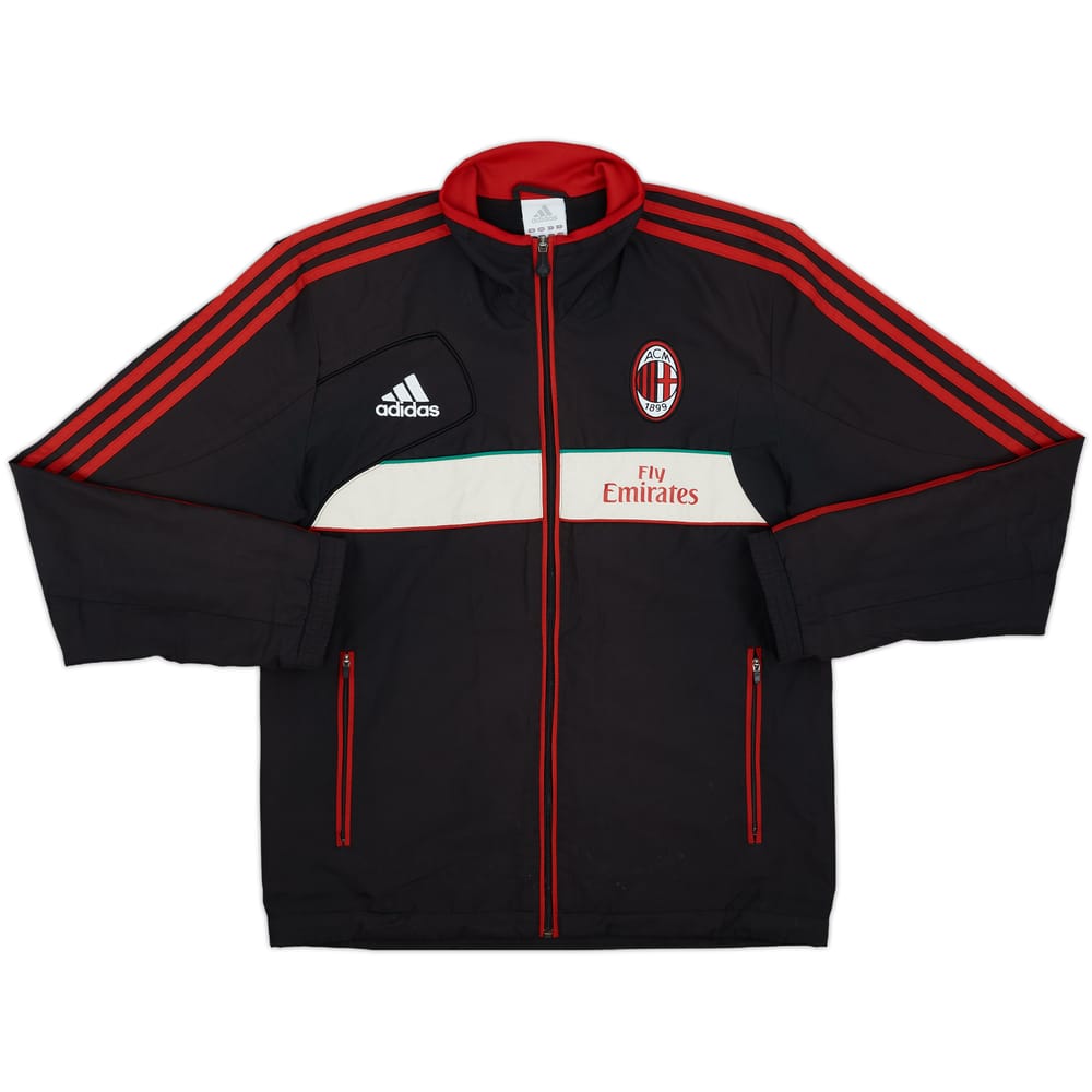 2012-13 AC Milan adidas Track Jacket - 6/10 - (S)