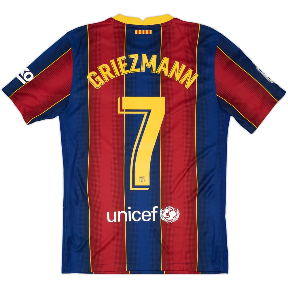 2020-21 Barcelona Home Shirt Griezmann #7 - 8/10 - (S)