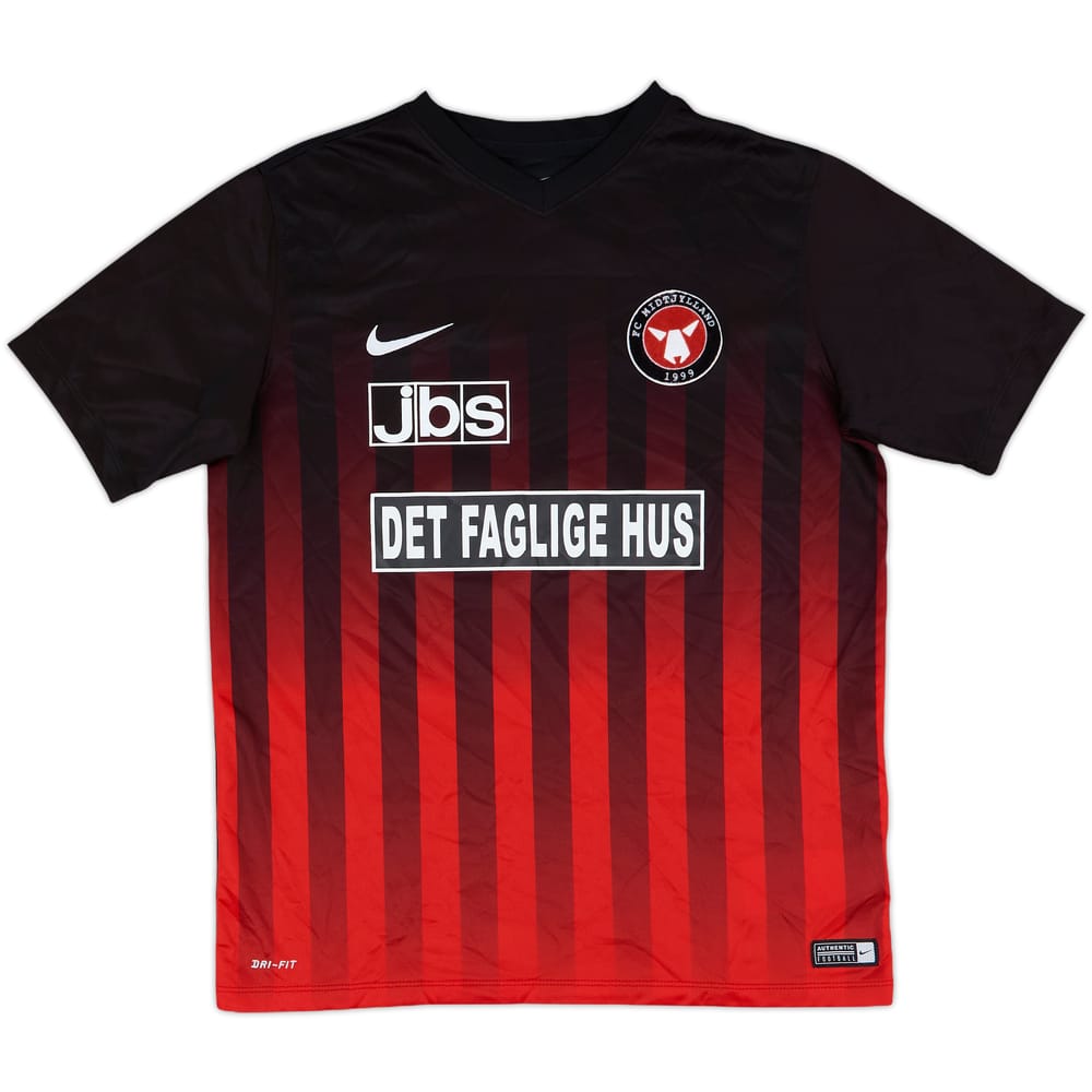 2016-17 FC Midtjylland Home Shirt - 6/10 - (XL.Boys)