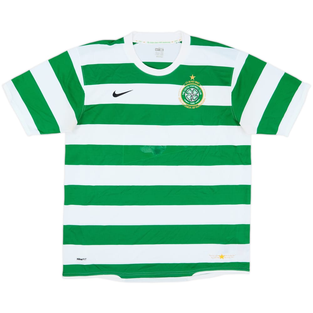 2007-08 Celtic Home Shirt - 4/10 - (XL)