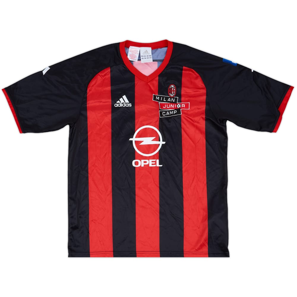 2004-05 AC Milan adidas Junior Camp Training Shirt - 9/10 - (XL.Boys)