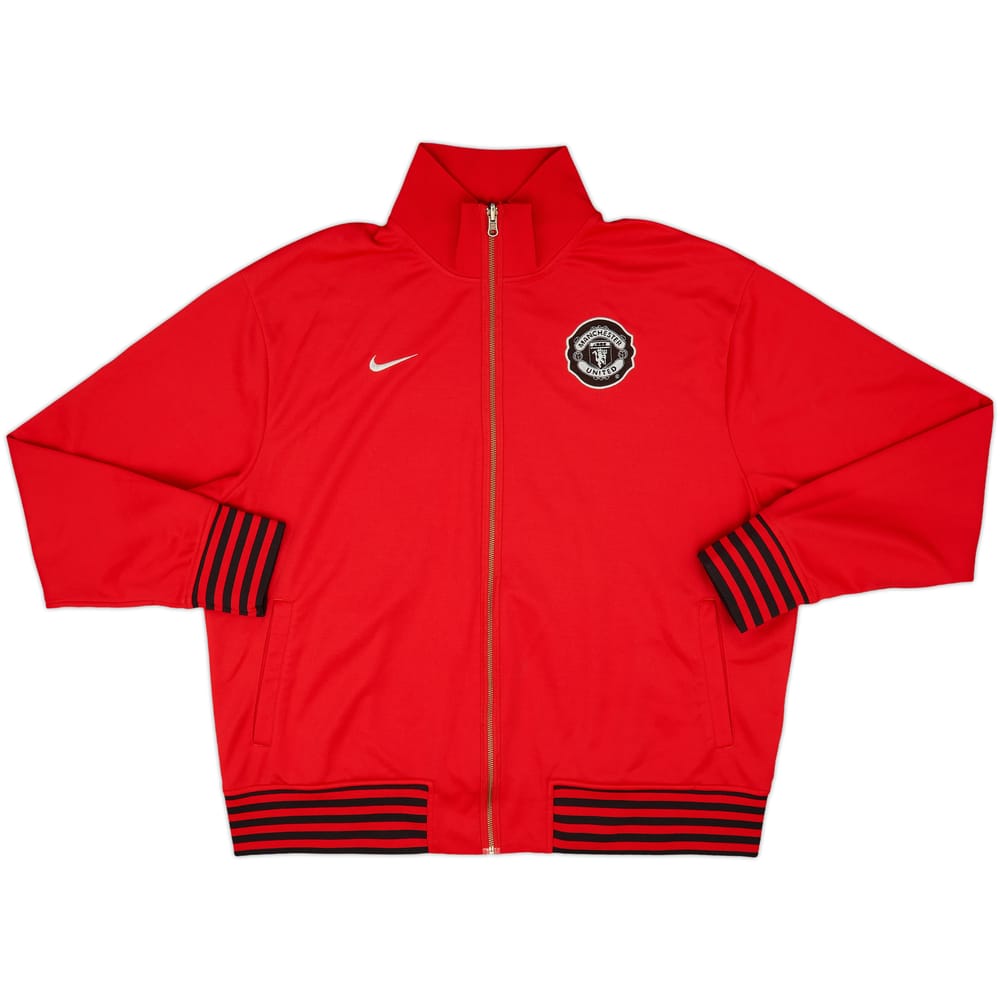 2010-11 Manchester United Nike Track Jacket - 8/10 - (XXL)