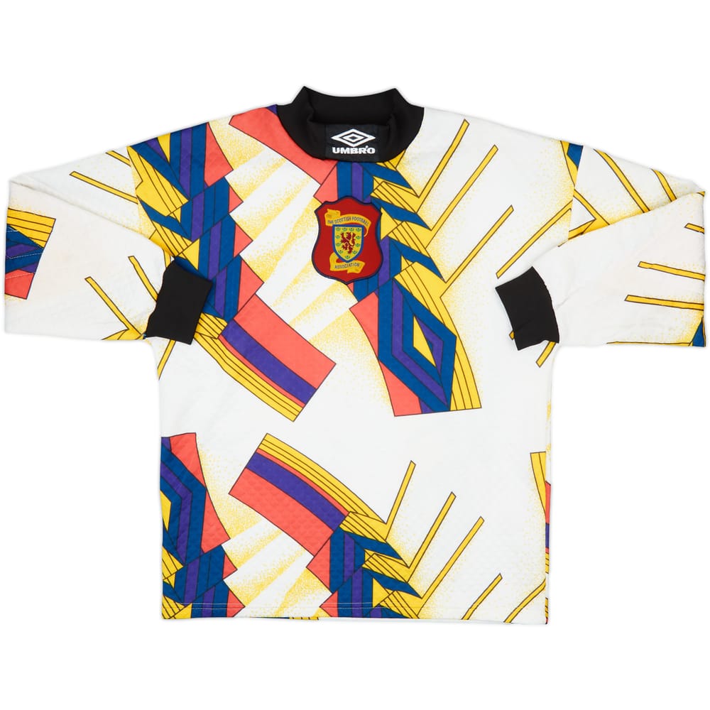 1994-95 Scotland GK Shirt - 8/10 - (Y)