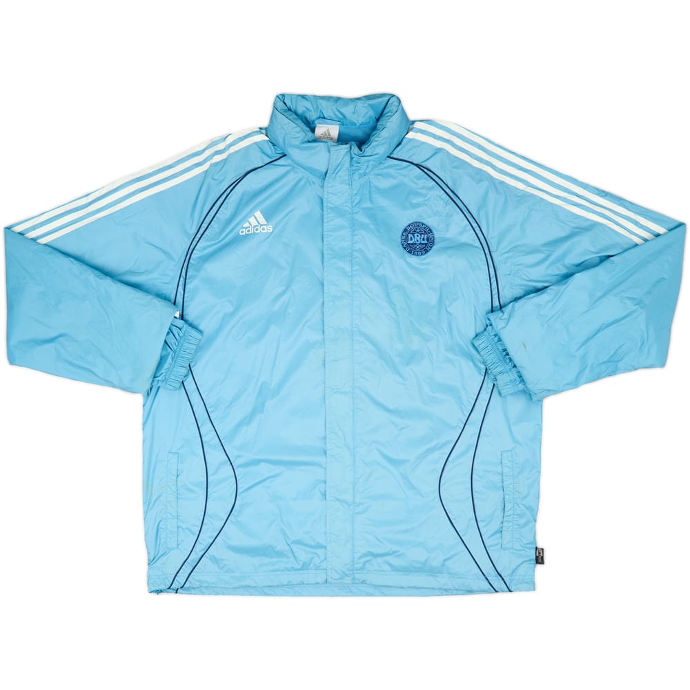 2005-06 Denmark adidas Hooded Rain Jacket - 8/10 - (XL/XXL)