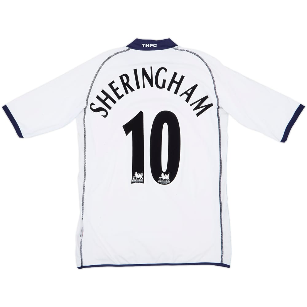 2002-04 Tottenham Home Shirt Sheringham #10 - 6/10 - (L)