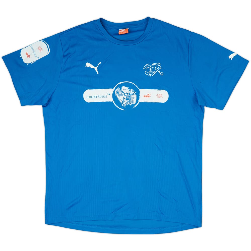 2010s Switzerland Puma 'Credit Suisse Cup' Training Shirt - 9/10 - (XL)