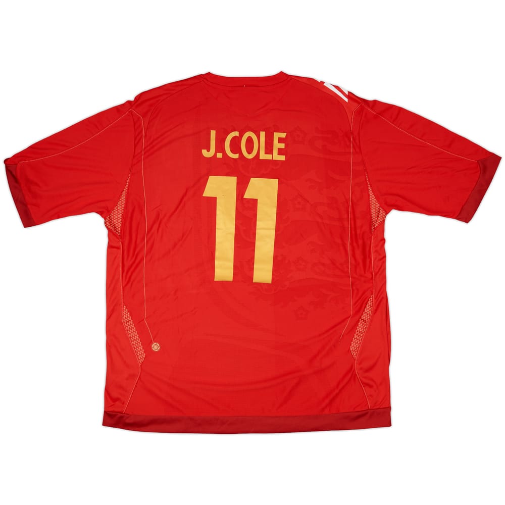 2006-08 England Away Shirt J. Cole #11 - 9/10 - (XXL)