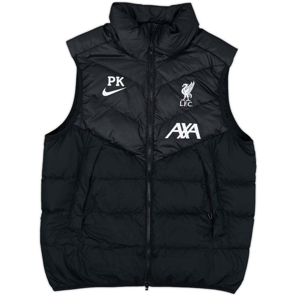 2020-21 Liverpool Staff Issue Nike Padded Gilet PK - 8/10 - (L)