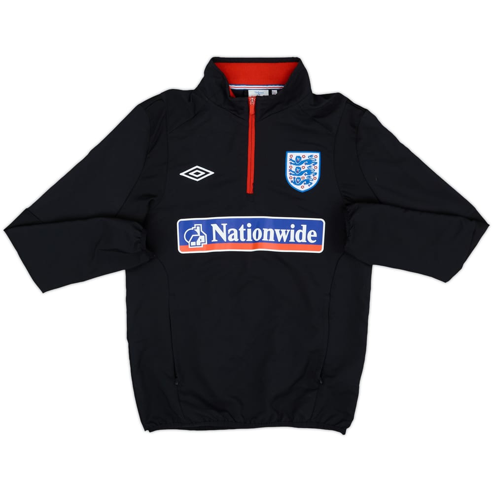 2010-12 England Umbro 1/4 Zip Drill Top - 8/10 - (S)