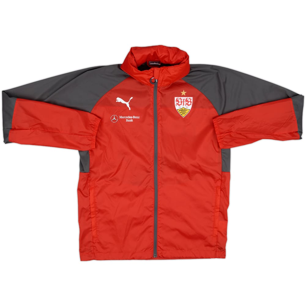 2016-17 Stuttgart Puma Hooded Rain Jacket - 8/10 - (M)