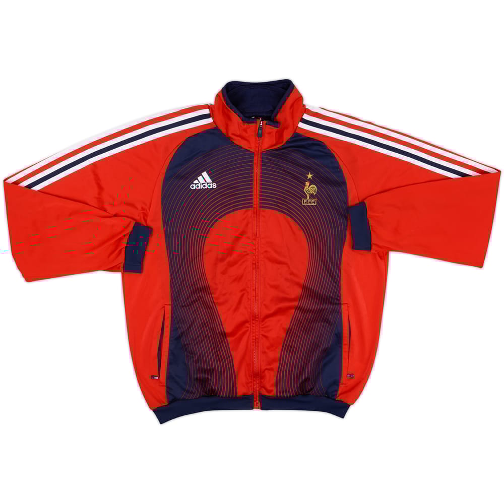 2006-07 France adidas Track Jacket - 8/10 - (M/L)