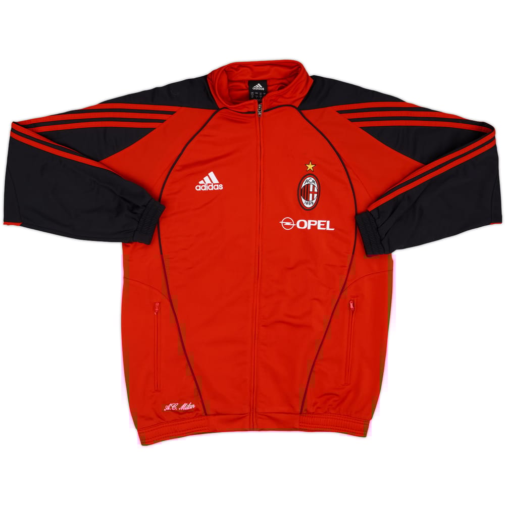 2005-06 AC Milan adidas Track Jacket - 8/10 - (M)