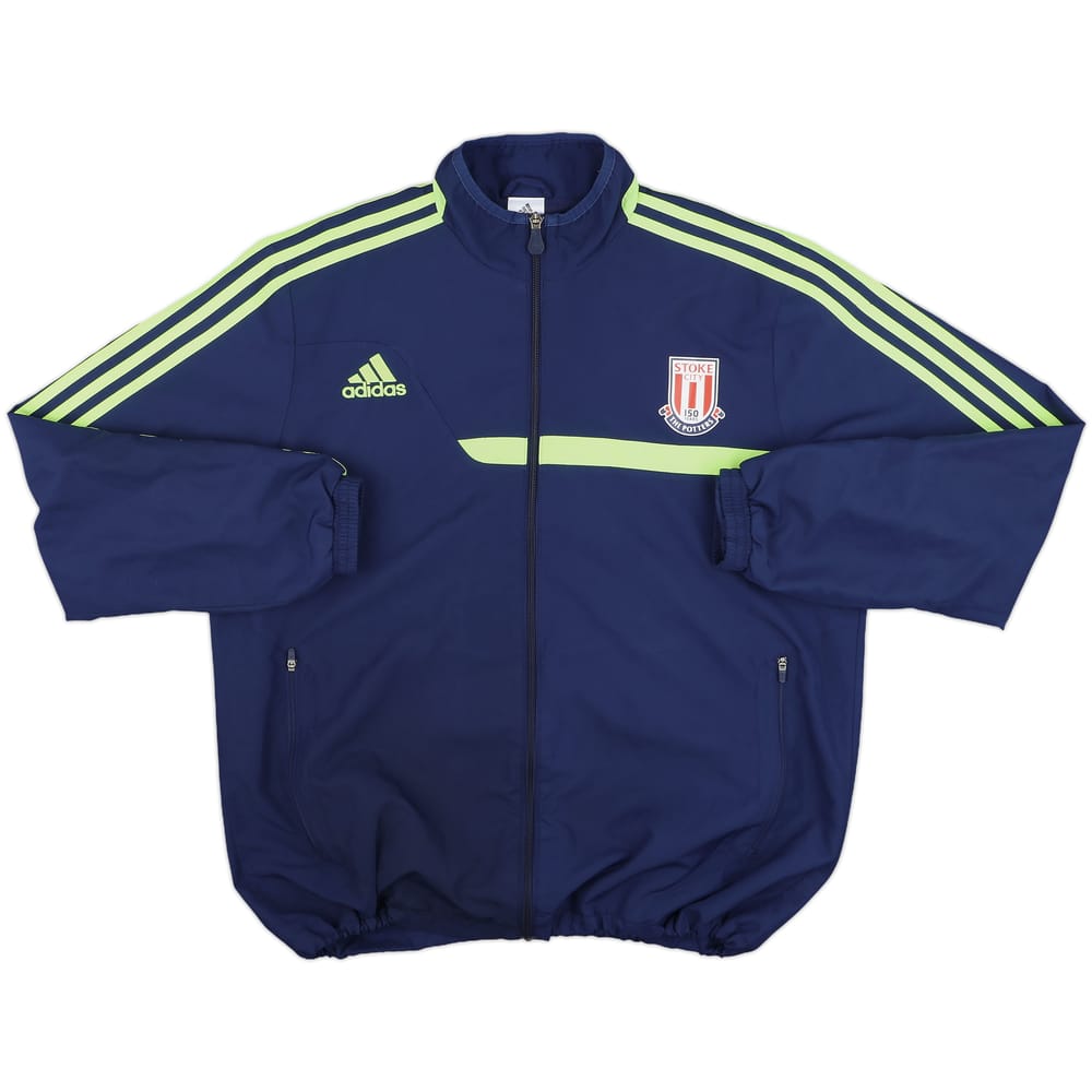 2013-14 Stoke adidas Track Jacket - 8/10 - (L)