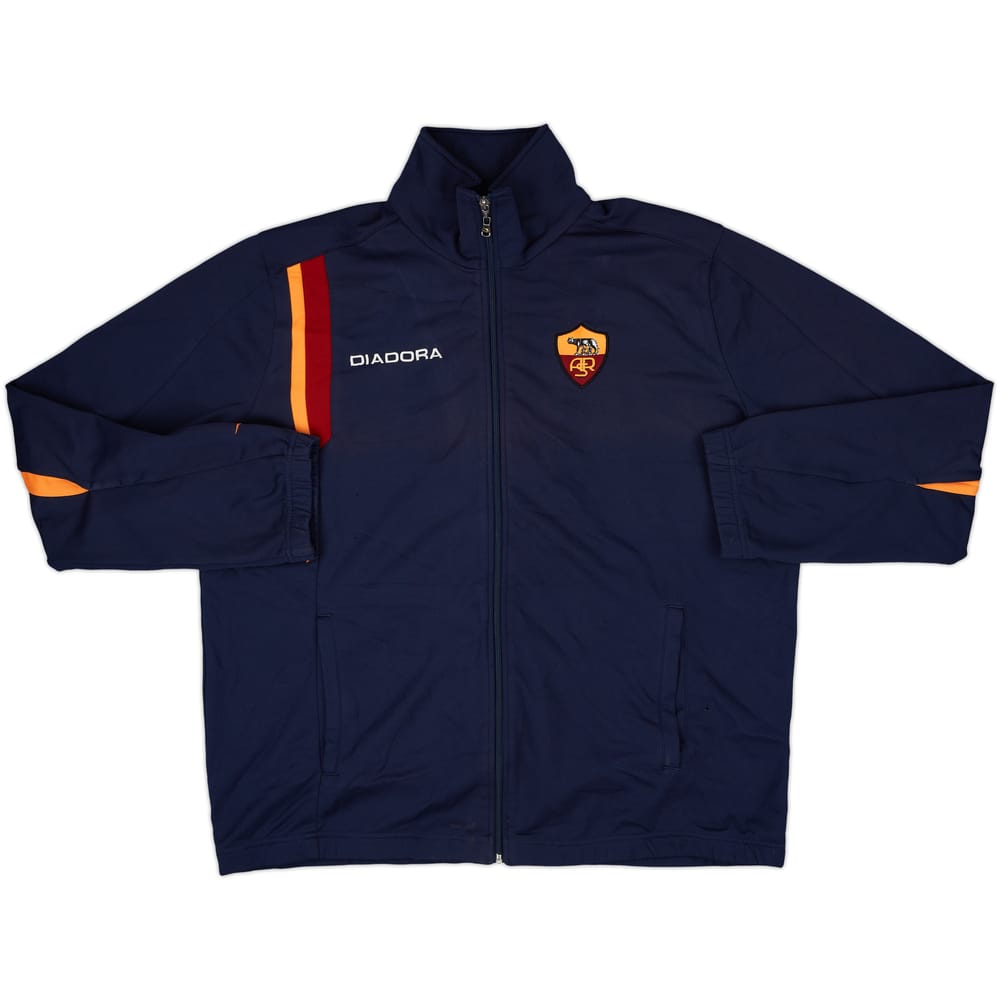 2005-06 Roma Diadora Track Jacket - 9/10 - (XL)