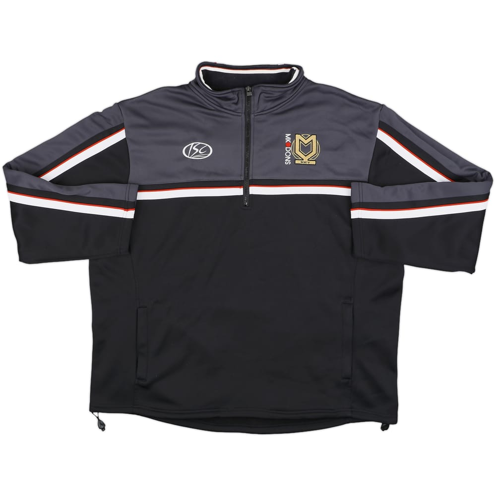 2010-12 MK Dons ISC 1/4 Zip Training Top - 8/10 - (3XL)