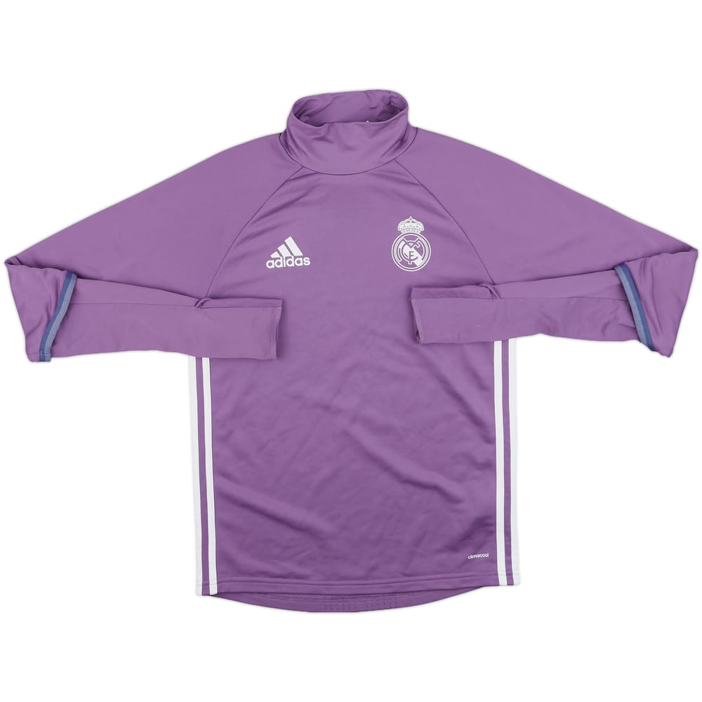 2016-17 Real Madrid adidas Drill Top - 8/10 - (XS)