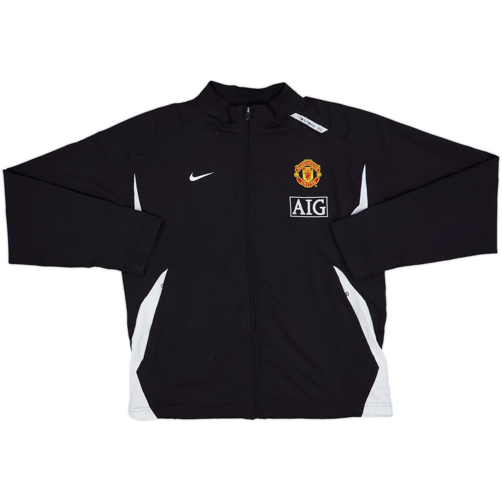 2007-08 Manchester United Nike Track Jacket - 7/10 - (L)