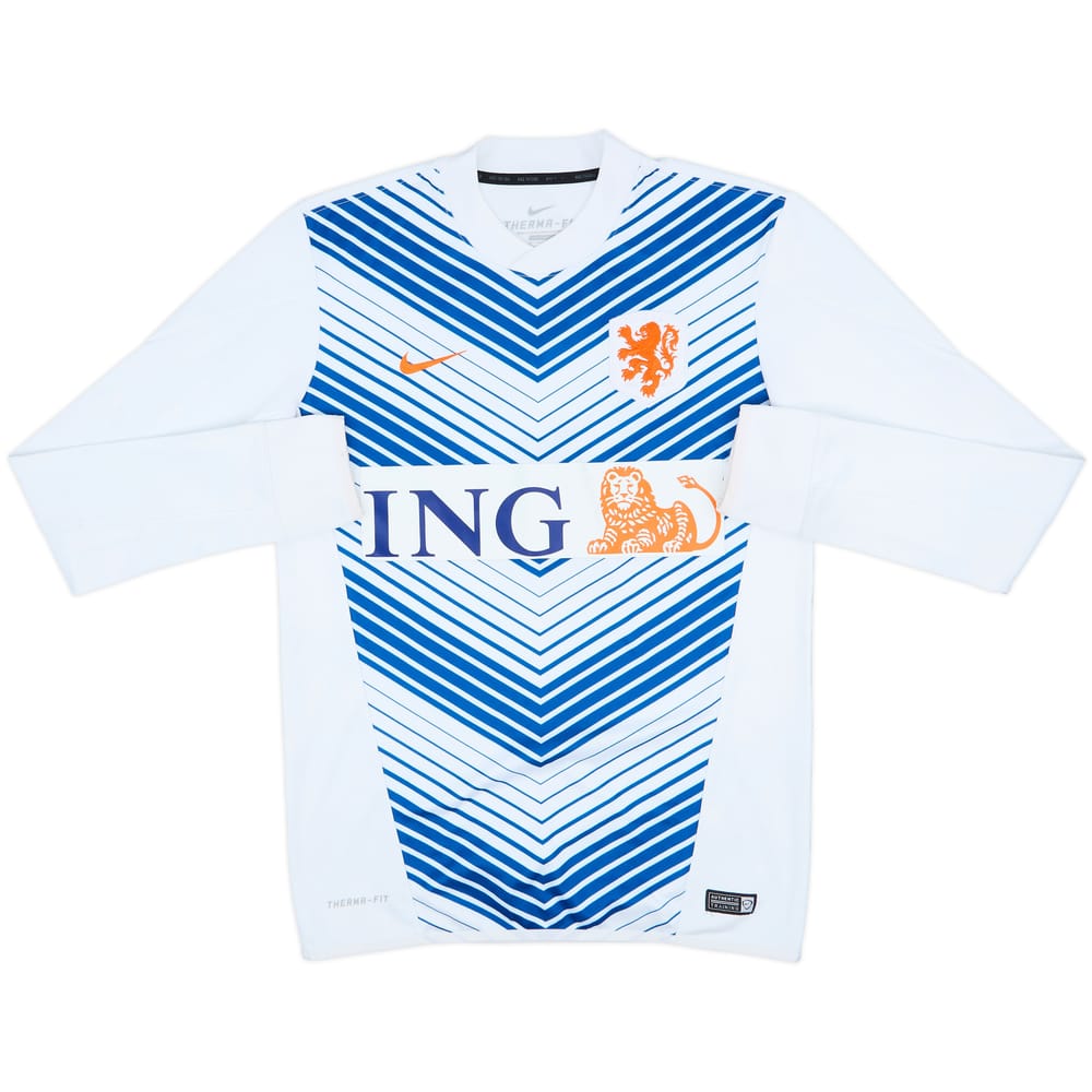 2014-15 Netherlands Nike Sweat Top - 8/10 - (M)