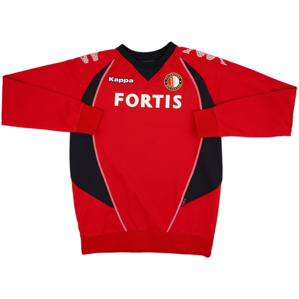 2008-09 Feyenoord Kappa Sweat Top - 8/10 - (XL)