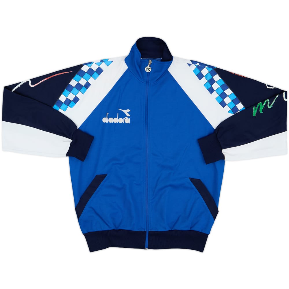1990 Diadora Template Track Jacket (Italy) - 7/10 - (L)