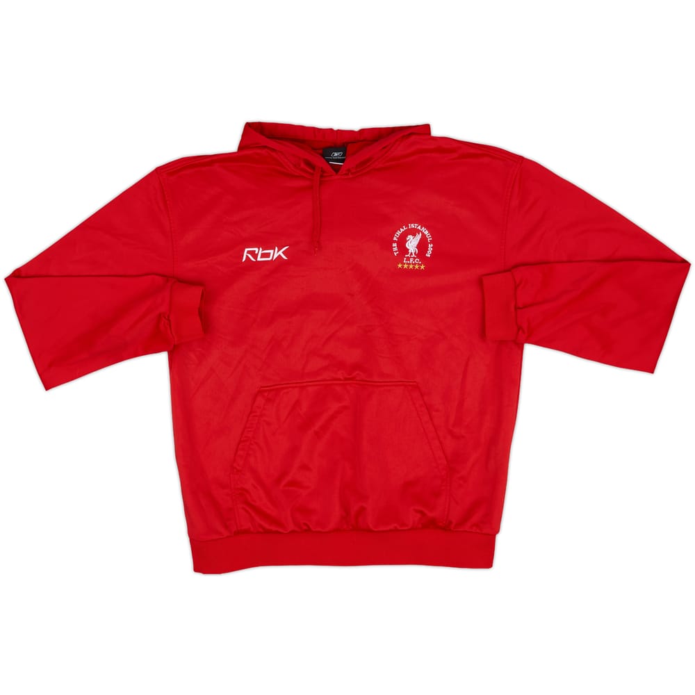 2005 Liverpool Reebok The Final Istanbul Hooded Top - 9/10 - (L)