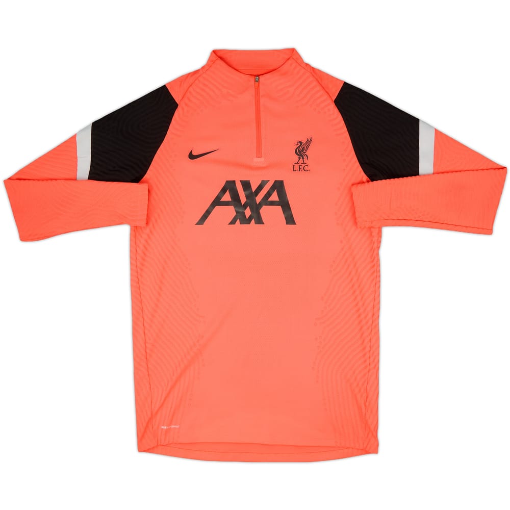 2020-21 Liverpool Nike Vaporknit 1/4 Zip Training Top - 9/10 - (L)