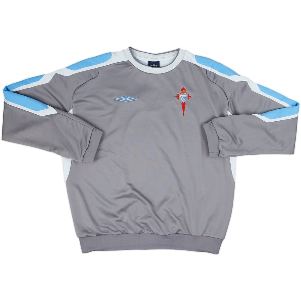2007-08 Celta Vigo Umbro Sweat Top - 8/10 - (XXL)