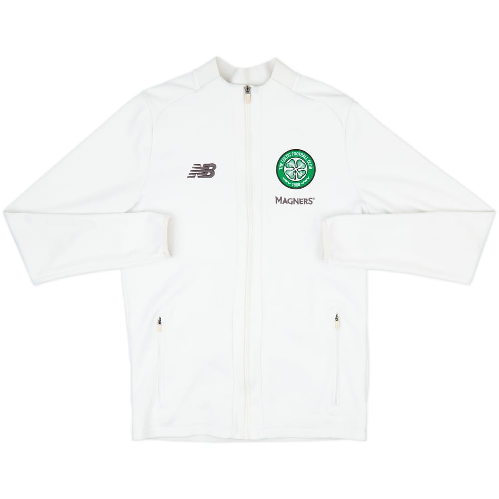 2019-20 Celtic New Balance Track Jacket - 4/10 - (M)