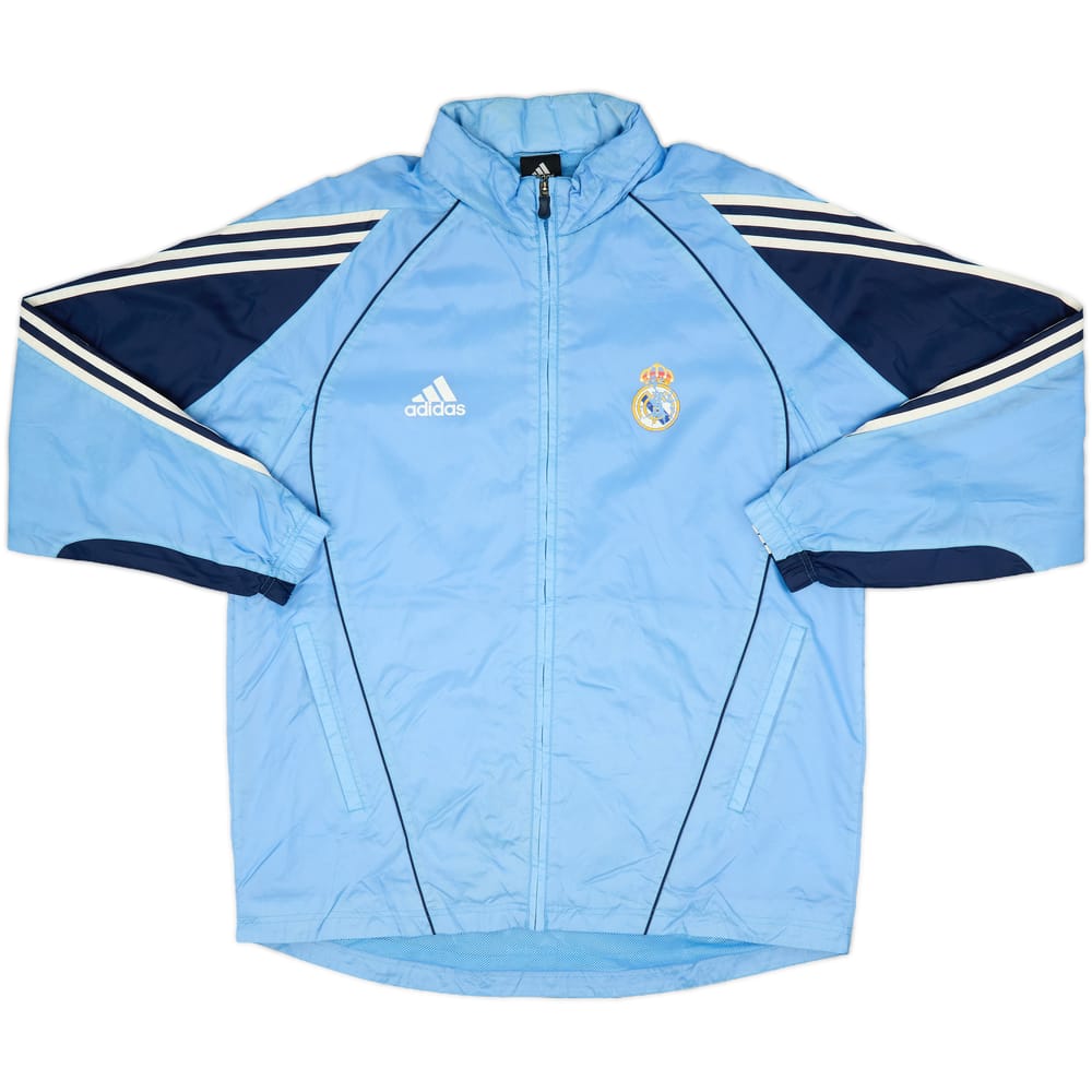 2005-06B Real Madrid adidas Hooded Rain Coat - 4/10 - (M/L)