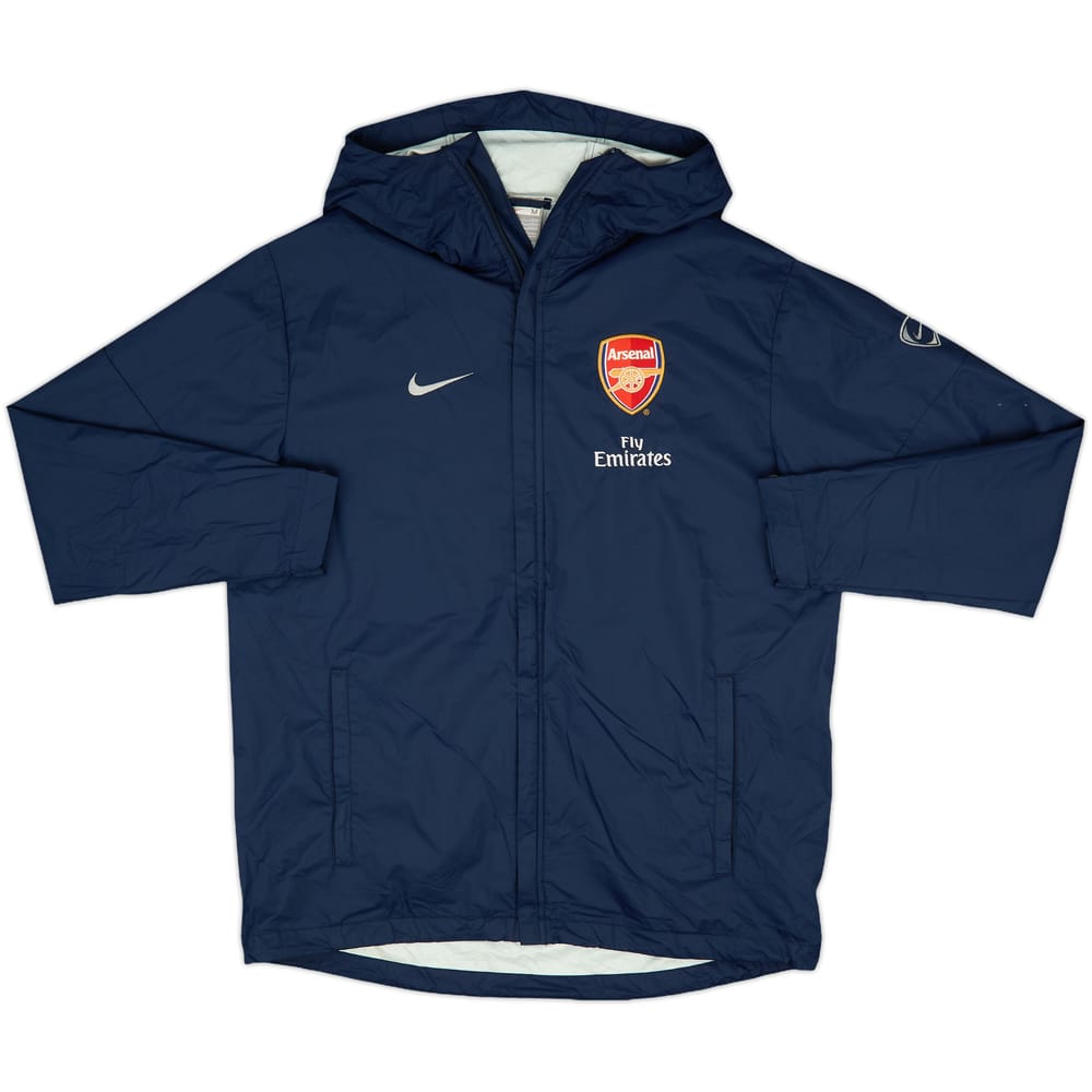 2009-10 Arsenal Nike Hooded Rain Coat - 7/10 - (M)