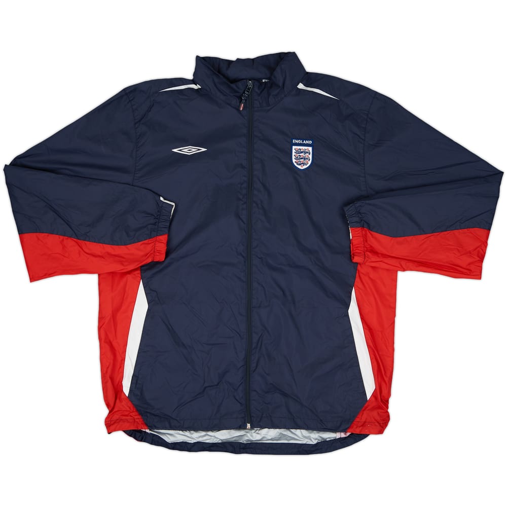 2007-09 England Umbro Hooded Rain Jacket - 7/10 - (XXL)